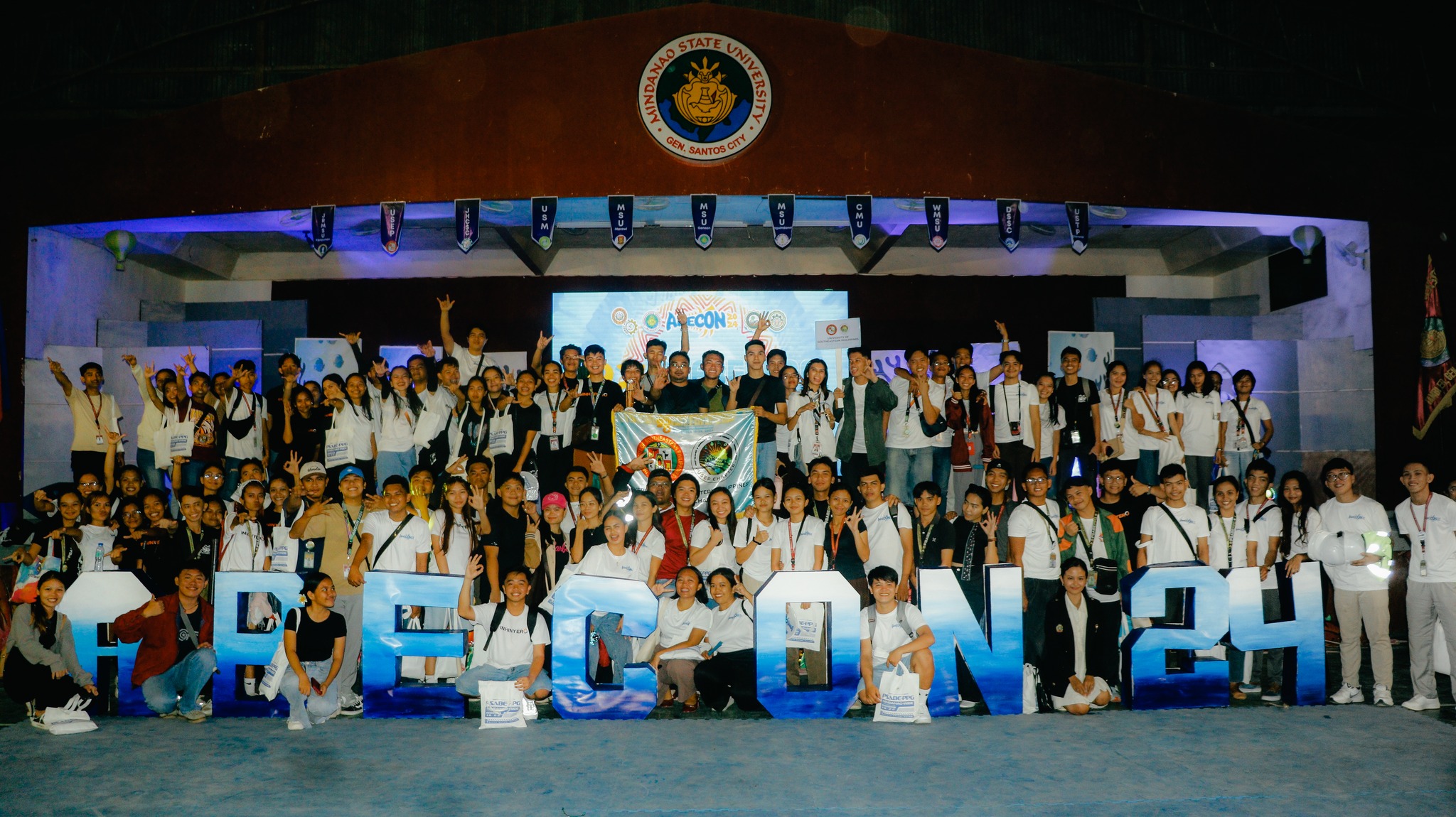 Students gathered and listening attentively at a previous ABECON conference